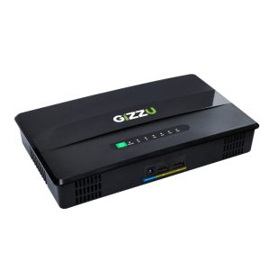 Gizzu 100W 46Wh 14400mAh Mini POE DC UPS -  Black