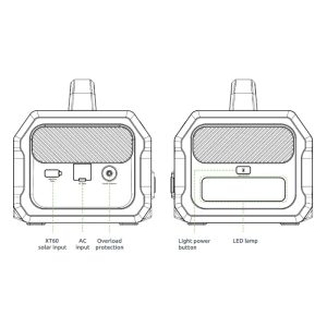 Gizzu Challenger Pro 1120wh/1000w Ups Fast Charge Lifepo4 Portable Power Station