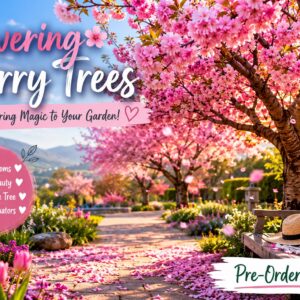 Flowering Cherry Tree Pink Flower