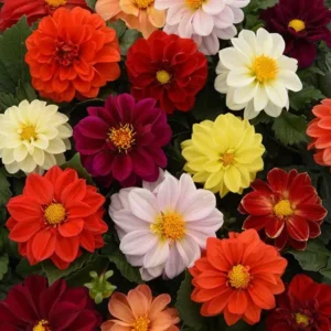 Dahlia Figaro Assorted 4 Pack Tray